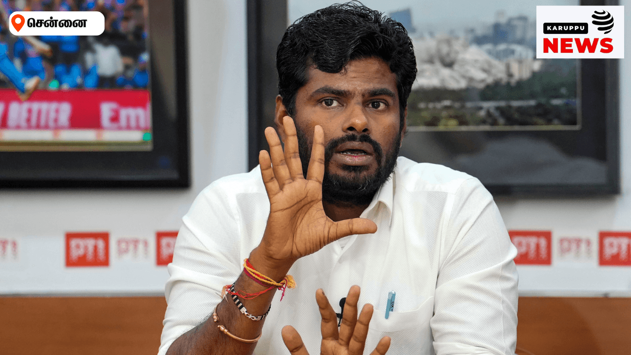அண்ணாமலைன் தகவல்கள்: வட இந்தியர்கள் குற்றங்களுக்கு பிரதானம்?