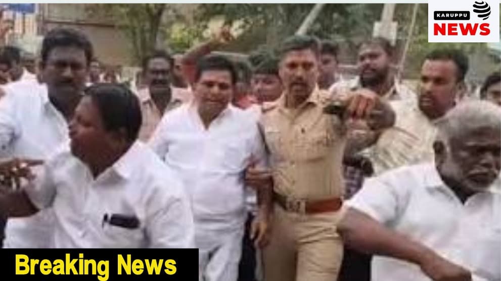 "வேதம் ஓதும் சாத்தான்" – அனிதா ராதாகிருஷ்ணன் கைது குறித்து திமுக கண்டனத்திற்கு கருப்பு எழுத்துக் கழகம் கடும் பதில்