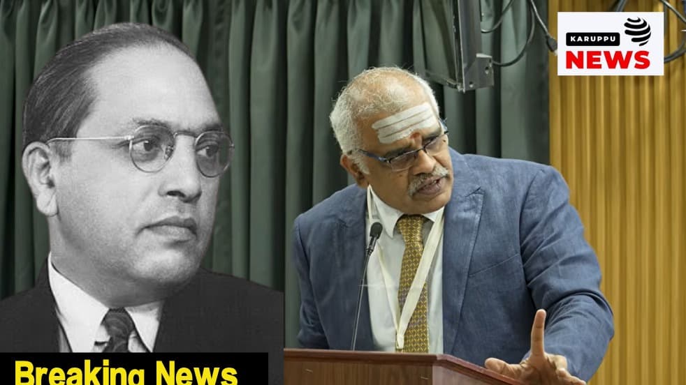 அம்பேத்கரின் பக்தன் நான் நீதியரசர் ஆனந்தவெங்கடேஷ் இந்தியாவின் உண்மையான தந்தை அம்பேத்கர் என புகழாரம்