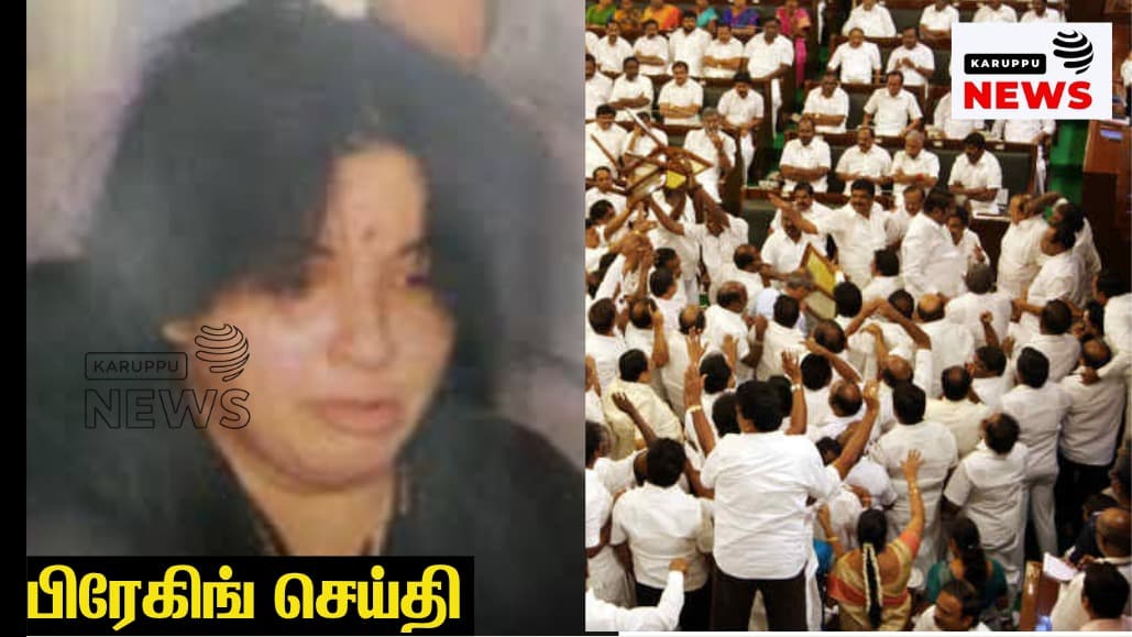 🔴 "சபாநாயகரைத் தூக்கி வீசியது, ஜெயலலிதா சேலையை இழுத்தது... திமுகவின் ரவுடித்தன வரலாறு!"
